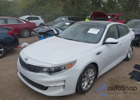 2017 Kia Optima Ex из США, поврежденный, VIN 5XXGU4L33HG134933